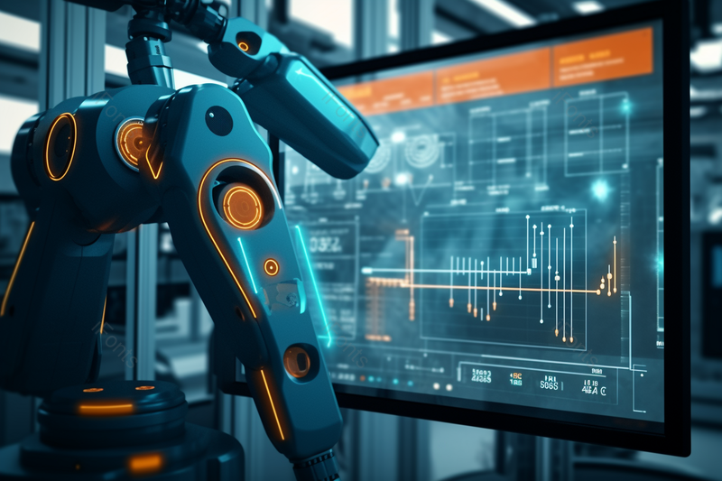 现代智慧数码科技自动化机器显示屏,高清,摄影图,摄影图片,图片大全,摄影图免费下载